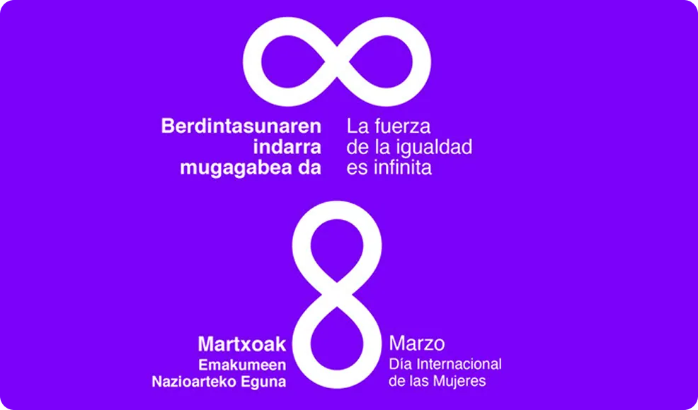8 de marzo. La fuerza de la igualdad es infinita